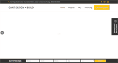 Desktop Screenshot of gantdesignbuild.com